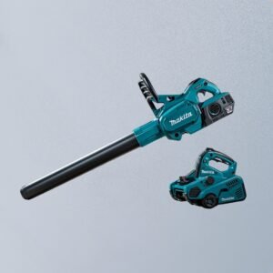 makita 36v xgt battery brushless lawn blower/chainsaw (kit)